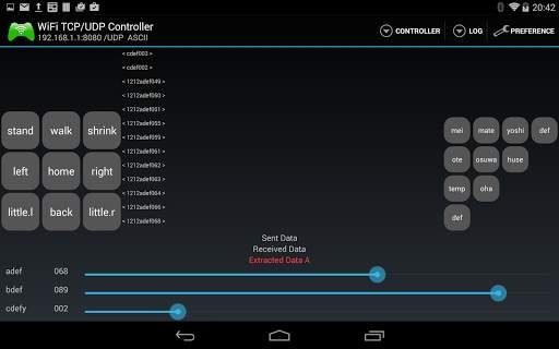 WiFi TCP/UDP Controller screenshot 8