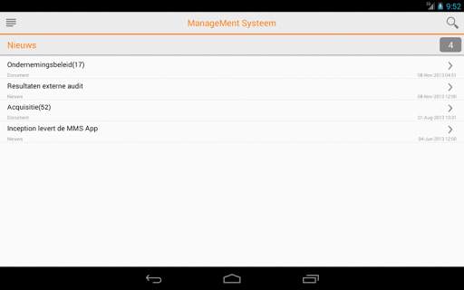 ManageMent Systeem Mobile screenshot 10