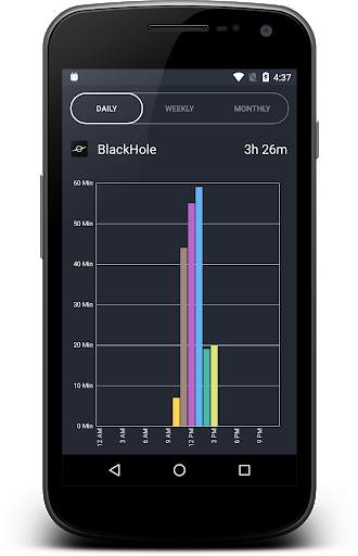 BlackHole - Time Management screenshot 2