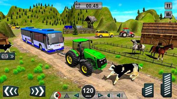 Real Tractor Pull Game 2019 screenshot 4