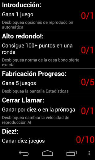 Diez (Tarjeta de juego) screenshot 4