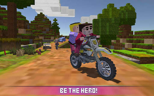 Blocky Moto Bike SIM screenshot 3