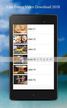 Funny Video Download Free 2018 screenshot 12