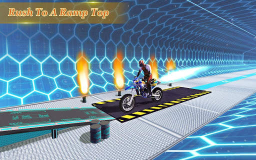 Stunt Bike Racing 3D Galaxy screenshot 4