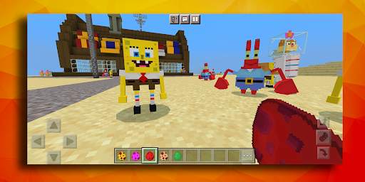 Mod Spingebob Minecraft screenshot 1
