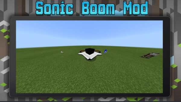 New Sonic Boom Mod Minecraft screenshot 3