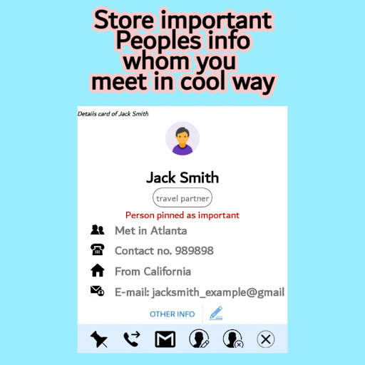 My Contacts - Store contact info screenshot 1