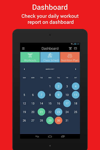 Gym Master Android Application screenshot 8