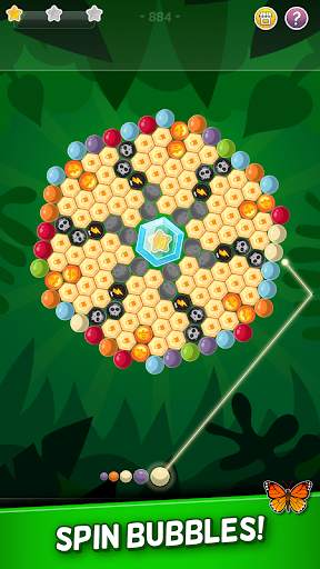 Bubble Cloud: Spinning Match-3 screenshot 1