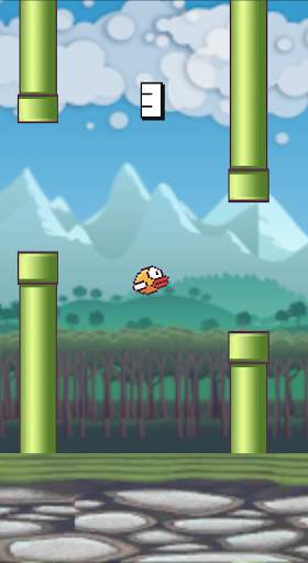 Flying Bird - Flapper Birdie Game स्क्रीनशॉट 3