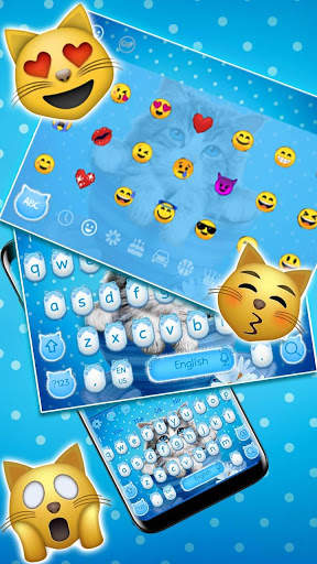 Adorable Cute Cat Keyboard Theme स्क्रीनशॉट 3