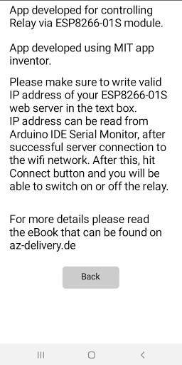 Relay via Wifi screenshot 2