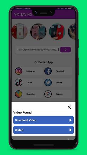 VID SAVING - Downloader for All Social Media Video screenshot 4
