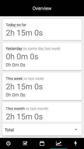 Organized Time Tracker скриншот 4