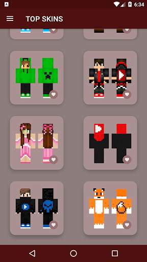 Popular Skins for MCPE screenshot 5