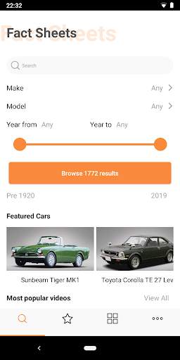 Classic Car Encyclopedia screenshot 1