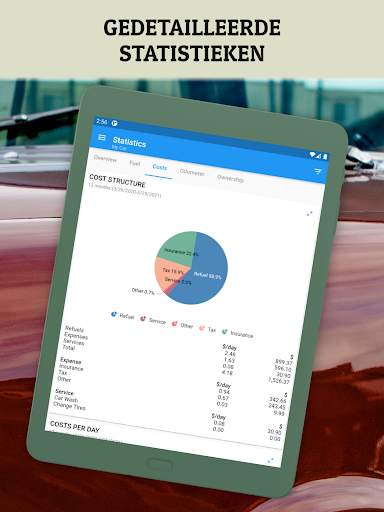 My Car: Brandstof en Kosten screenshot 13