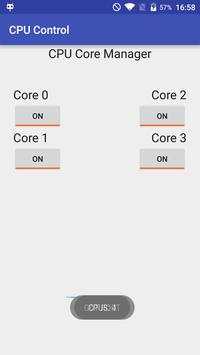 CPU Control 4 تصوير الشاشة