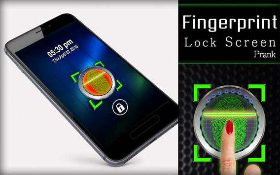 Finger Print Lock Screen Prank screenshot 8