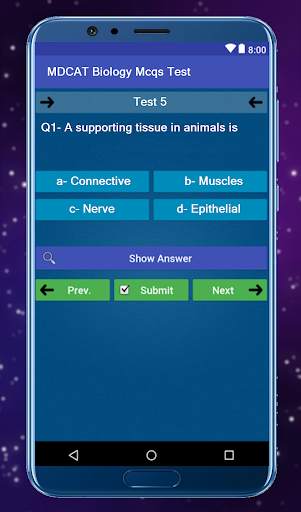 MDCAT Biology Mcqs Test screenshot 2