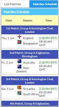 Cricket Score screenshot 2