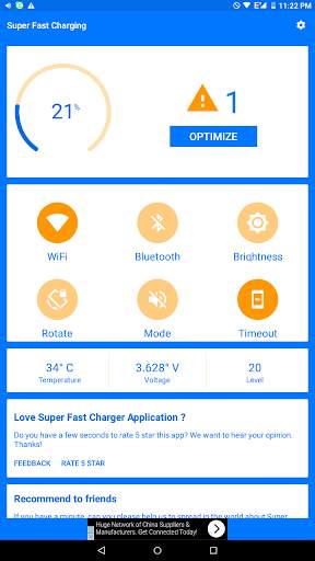 Super Fast Charger - Battery Charging Saver App screenshot 1