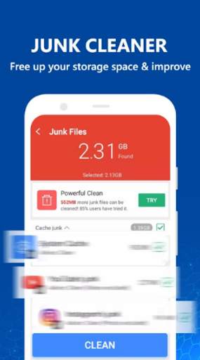 Cleaner Phone - Booster Battery Saver, Super Clean screenshot 2