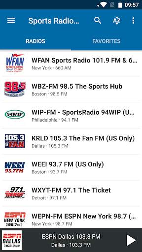 Sports Radio FM screenshot 1