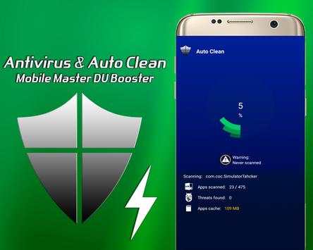 Antivirus & Auto Clean Mobile Master DU Booster screenshot 4