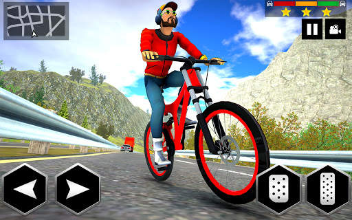 Mountain Bike Simulator 3D screenshot 4