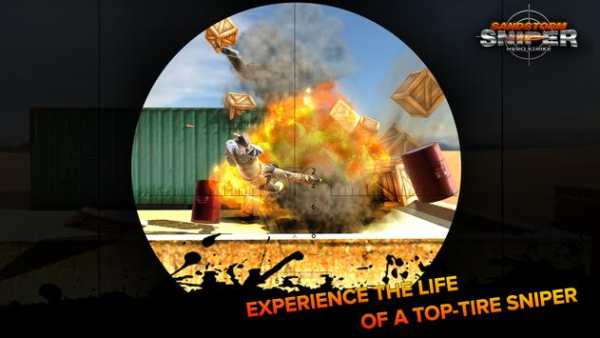 Sandstorm Sniper: Bunuh Mogok screenshot 2