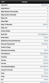 Shortcuts for CorelDraw скриншот 15