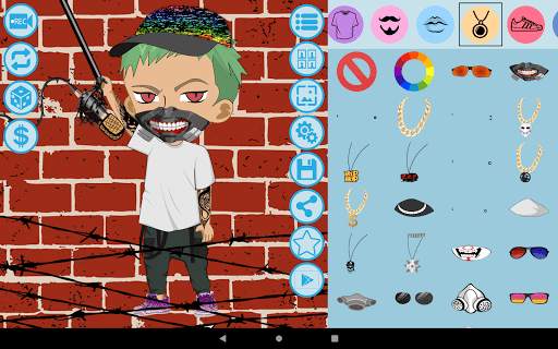 Avatar Maker: Rap star screenshot 20