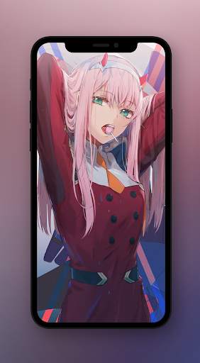 Zero Two Anime Wallpaper HD 4K screenshot 4