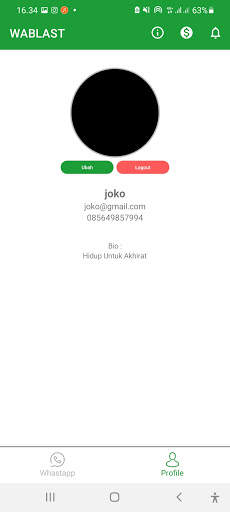 Wa Blast (Broadcast WA Tanpa Simpan Nomer) screenshot 3