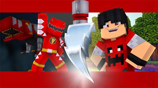 Mod Power's Rangers for Minecraft - Dino Skin screenshot 1