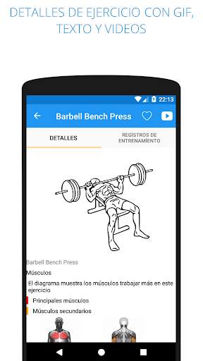 Mi Entrenamiento - Gimnasio & Ejercicios screenshot 5