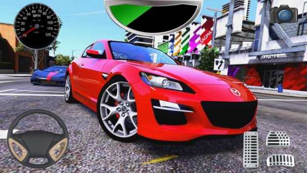 Driving Mazda RX8 Simulator screenshot 1