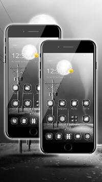 Black & White Launcher Theme screenshot 1
