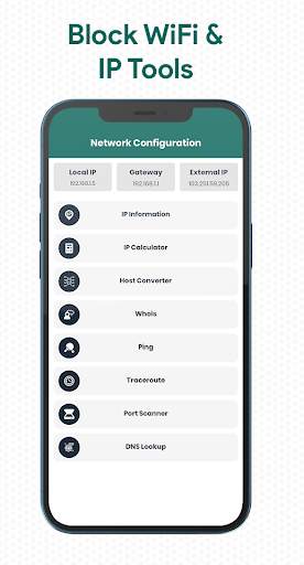 Block WiFi & IP Info Tools screenshot 2