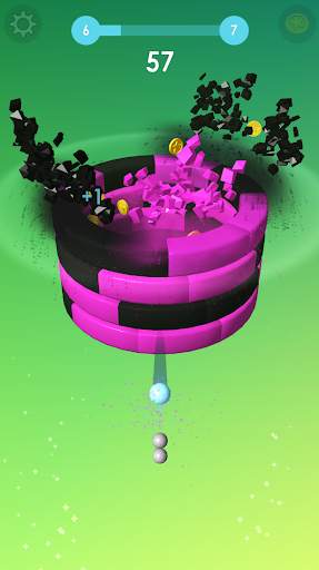 Hit Ball 2020 : Smash bricks tower 3d screenshot 2
