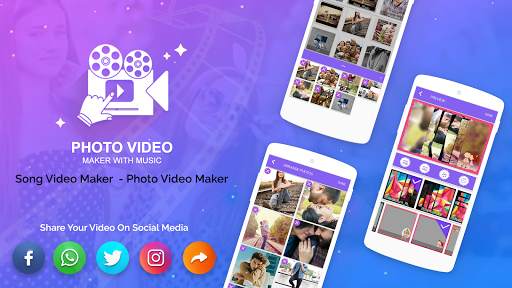 Photo Video Maker With Music screenshot 1