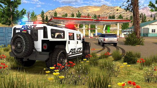 Police Drift Car Driving Simulator screenshot 1