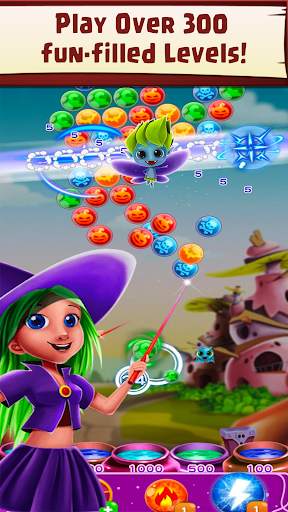 WitchLand - ماجيك فقاعة مطلق النار 2 تصوير الشاشة