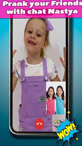 New Fake Call Chat Nastya screenshot 5