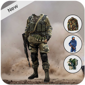 Indian Army Photo Suit Editor icon