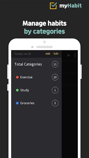 My Habit - habit tracker for goals screenshot 5