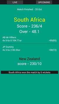 Cricket Live Score screenshot 1