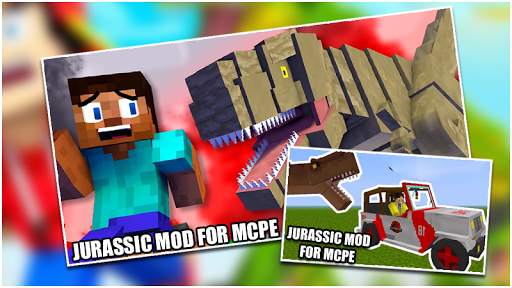 Jurassic Mod For Minecraft Pe-Dinosaurs mod screenshot 4