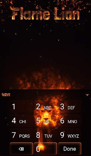 Flame Lion Wallpaper HD Theme screenshot 5